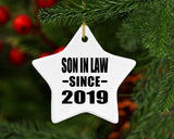 Son In Law Since 2019 - Star Ornament