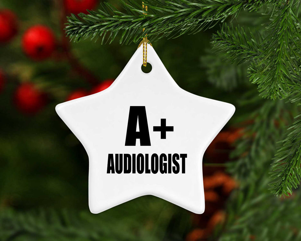 A+ Audiologist - Star Ornament