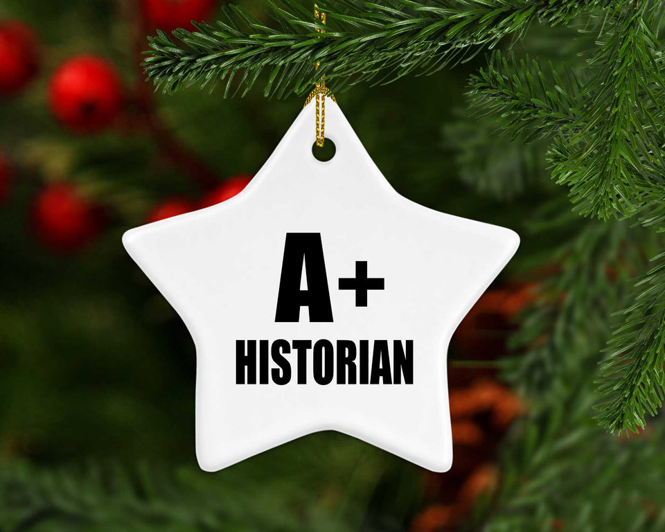 A+ Historian - Star Ornament