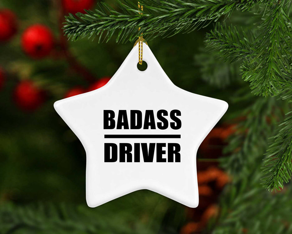 Badass Driver - Star Ornament