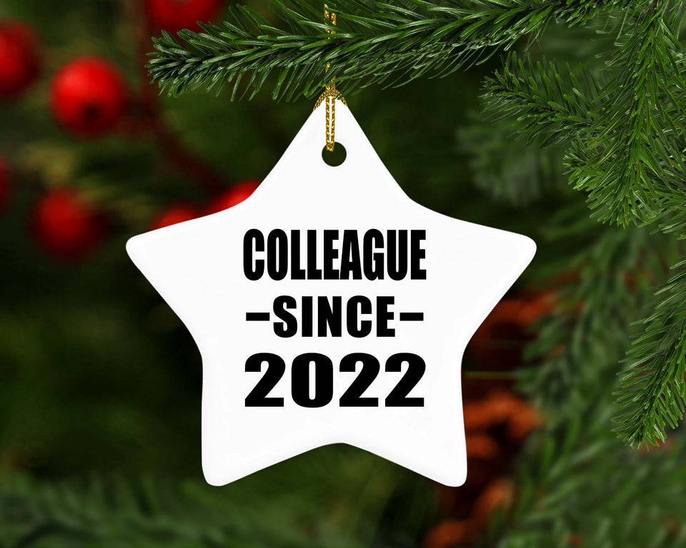 Colleague Since 2022 - Star Ornament