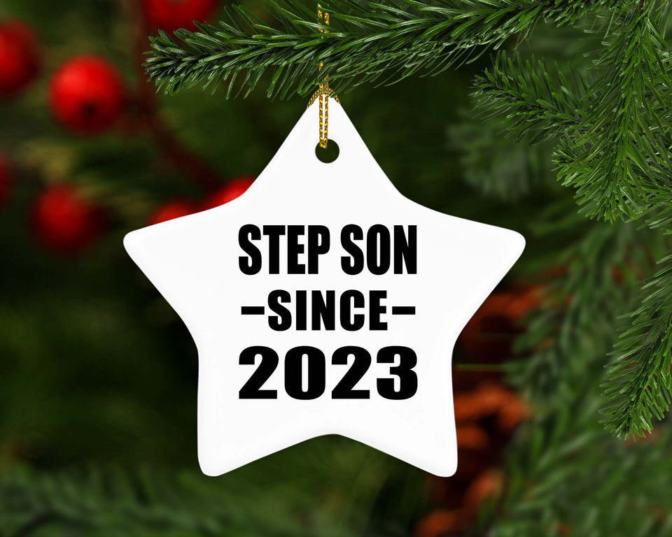Step Son Since 2023 - Star Ornament