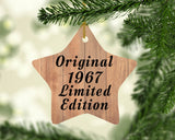 57th Birthday Original 1967 Limited Edition - Star Ornament C