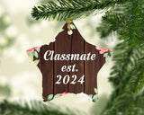 Classmate Established Est. 2024 - Star Ornament A