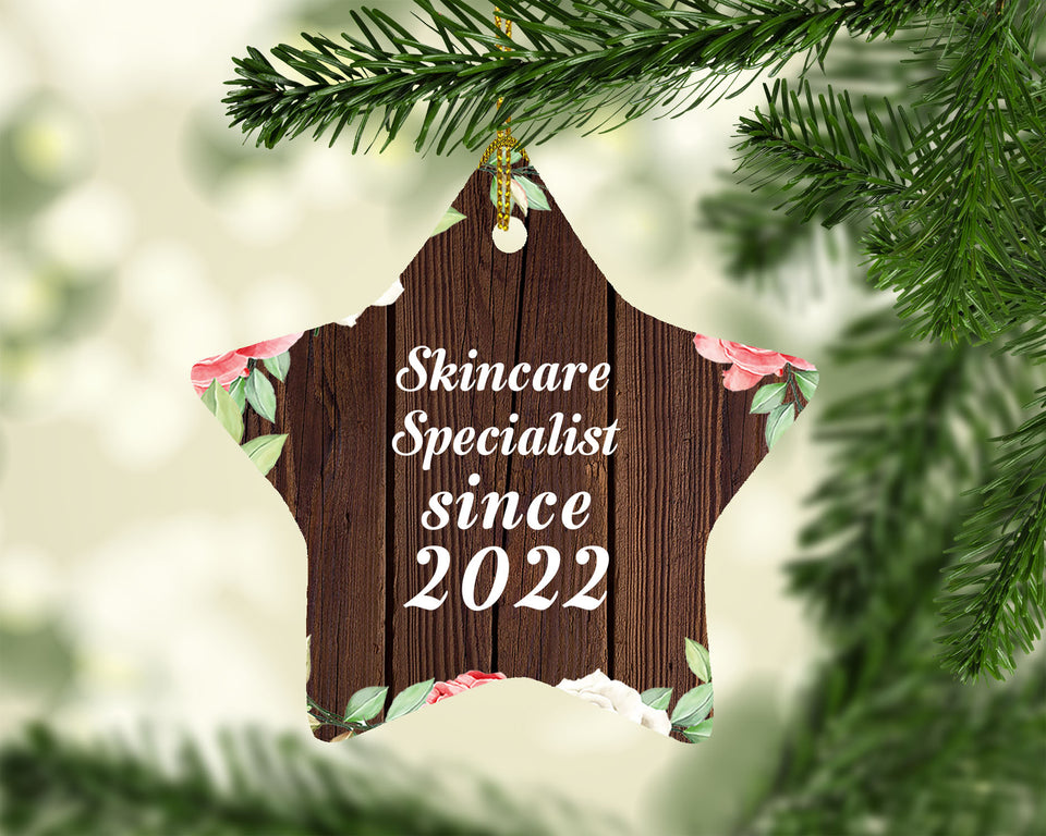 Skincare Specialist Since 2022 - Star Ornament A