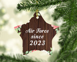 Air Force Since 2023 - Star Ornament A