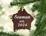 Seaman Established Est. 2024 - Star Ornament A
