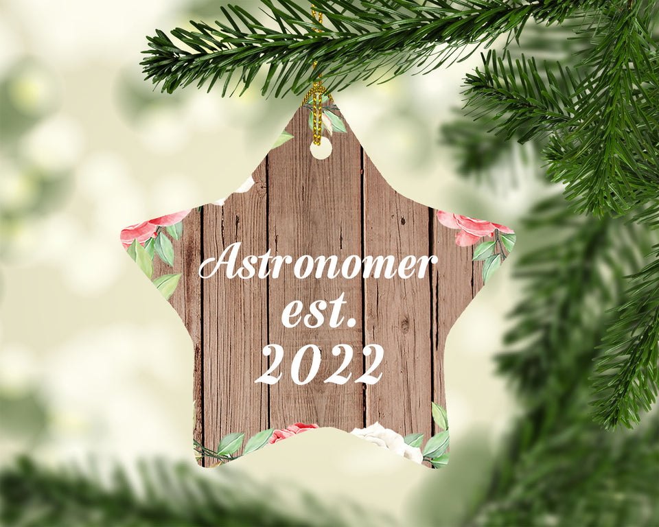 Astronomer Established Est. 2022 - Star Ornament B