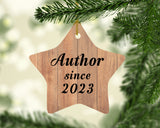 Author Since 2023 - Star Ornament C
