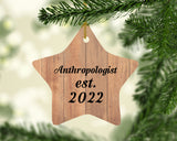 Anthropologist Established Est. 2022 - Star Ornament C