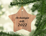 Archeologist Established Est. 2022 - Star Ornament C