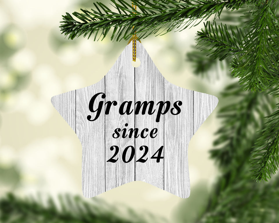 Gramps Since 2024 - Star Ornament F