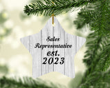 Sales Representative Established Est. 2023 - Star Ornament F