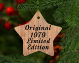 45th Birthday Original 1979 Limited Edition - Star Ornament C