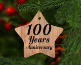 100th Anniversary 100 Years Anniversary - Star Ornament C