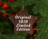 105th Birthday Original 1919 Limited Edition - Star Ornament D
