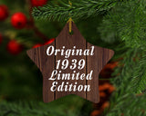 85th Birthday Original 1939 Limited Edition - Star Ornament D