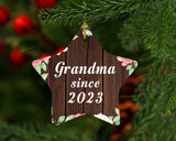 Grandma Since 2023 - Star Ornament A