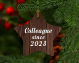 Colleague Since 2023 - Star Ornament D