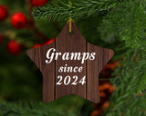 Gramps Since 2024 - Star Ornament D