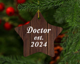 Doctor Established Est. 2024 - Star Ornament D