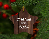 Girlfriend Established Est. 2024 - Star Ornament D