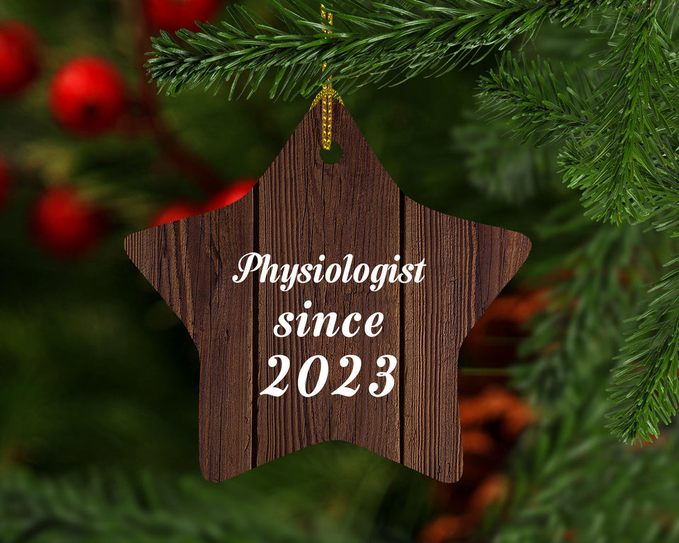Physiologist Since 2023 - Star Ornament D