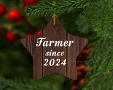 Farmer Since 2024 - Star Ornament D