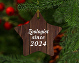 Zoologist Since 2024 - Star Ornament D