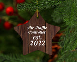 Air Traffic Controller Established Est. 2022 - Star Ornament D