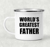 World's Greatest Father - 12oz Camping Mug