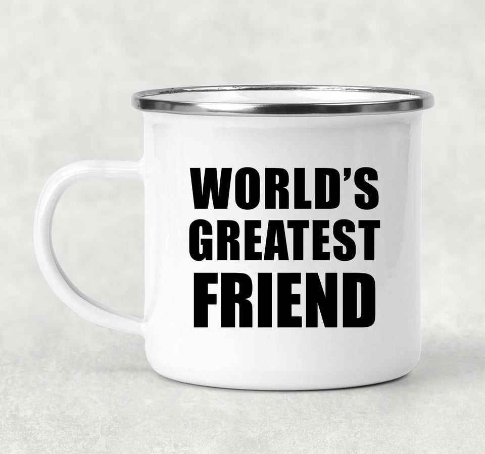 World's Greatest Friend - 12oz Camping Mug