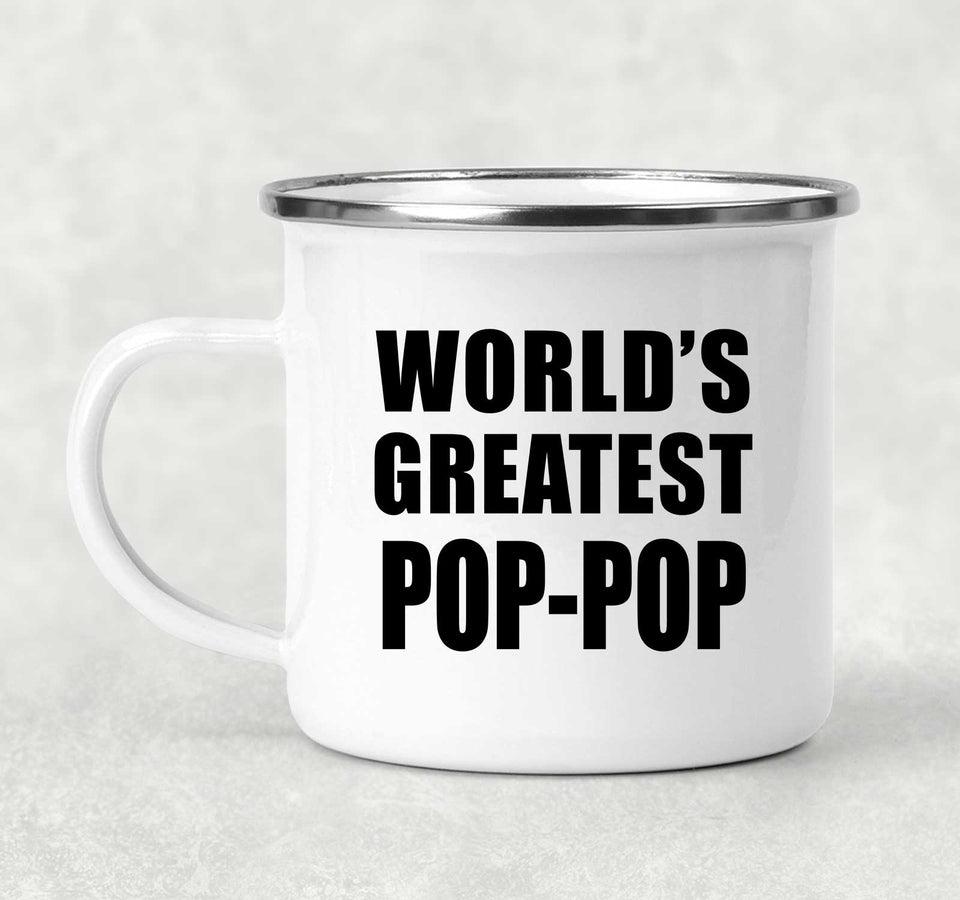 World's Greatest Pop-Pop - 12oz Camping Mug