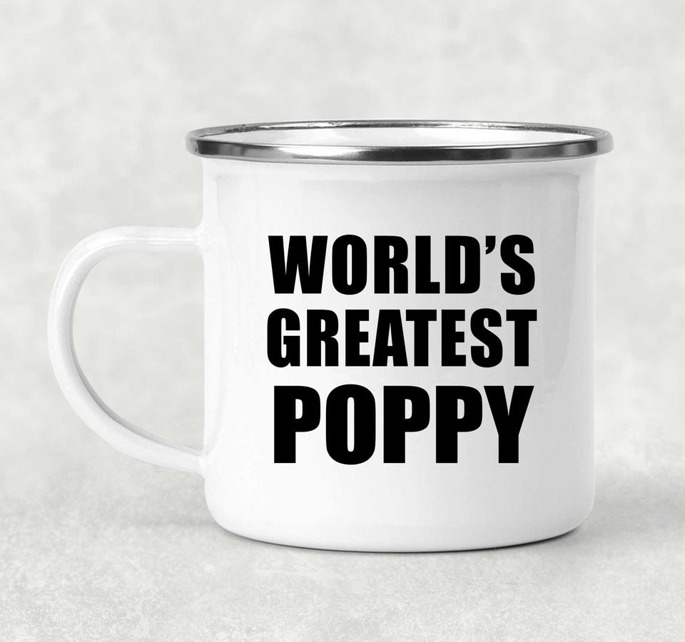 World's Greatest Poppy - 12oz Camping Mug
