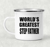 World's Greatest Step Father - 12oz Camping Mug