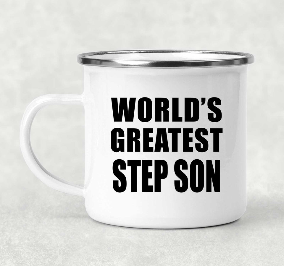World's Greatest Step Son - 12oz Camping Mug