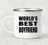World's Best Boyfriend - 12oz Camping Mug