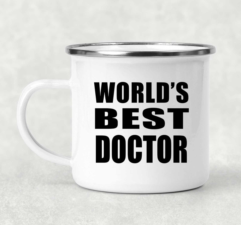 World's Best Doctor - 12oz Camping Mug