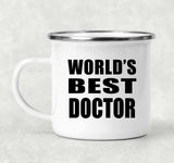 World's Best Doctor - 12oz Camping Mug