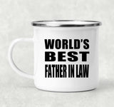 World's Best Father In Law - 12oz Camping Mug