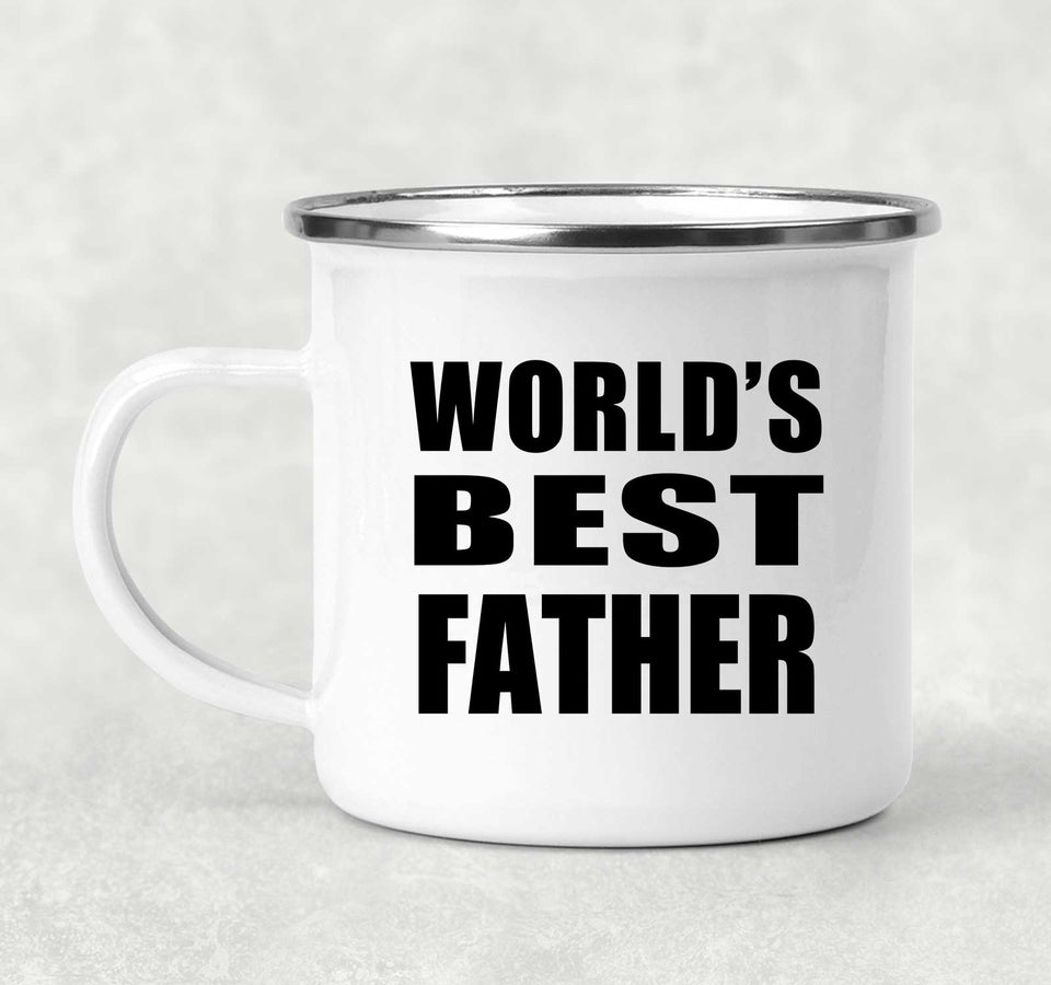 World's Best Father - 12oz Camping Mug