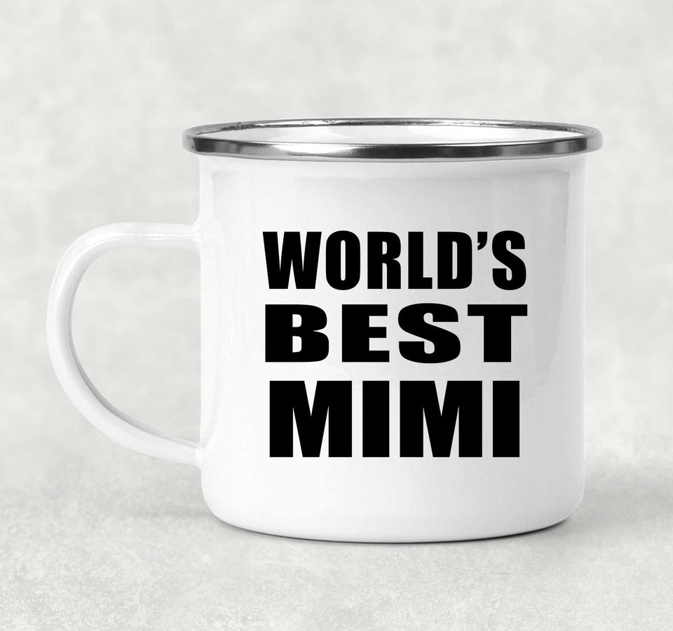World's Best Mimi - 12oz Camping Mug