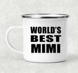 World's Best Mimi - 12oz Camping Mug