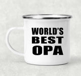 World's Best Opa - 12oz Camping Mug