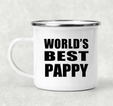 World's Best Pappy - 12oz Camping Mug