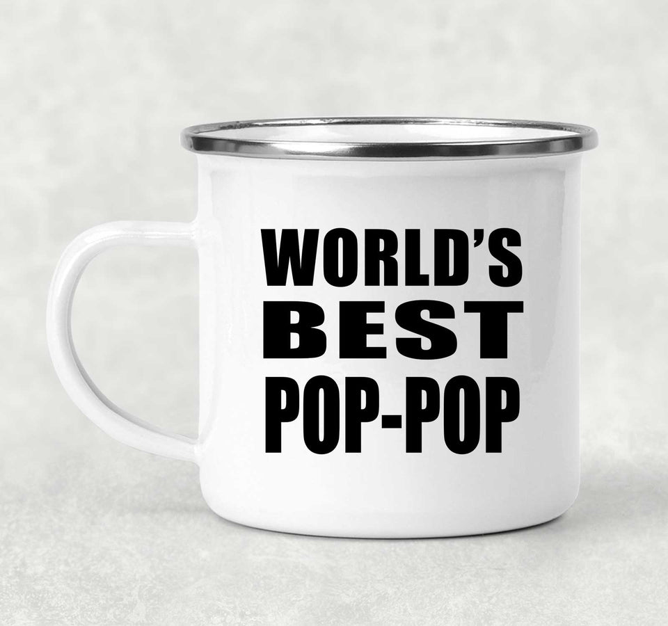 World's Best Pop-Pop - 12oz Camping Mug