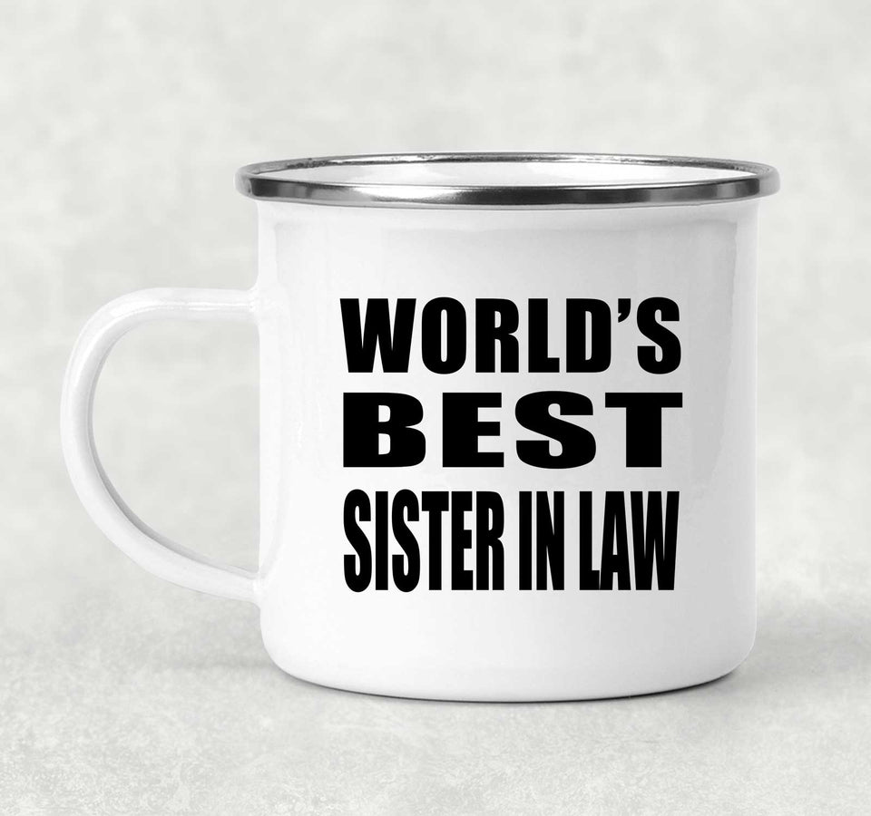 World's Best Sister In Law - 12oz Camping Mug
