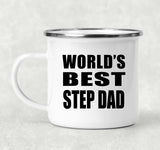 World's Best Step Dad - 12oz Camping Mug