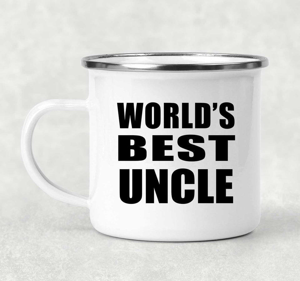 World's Best Uncle - 12oz Camping Mug