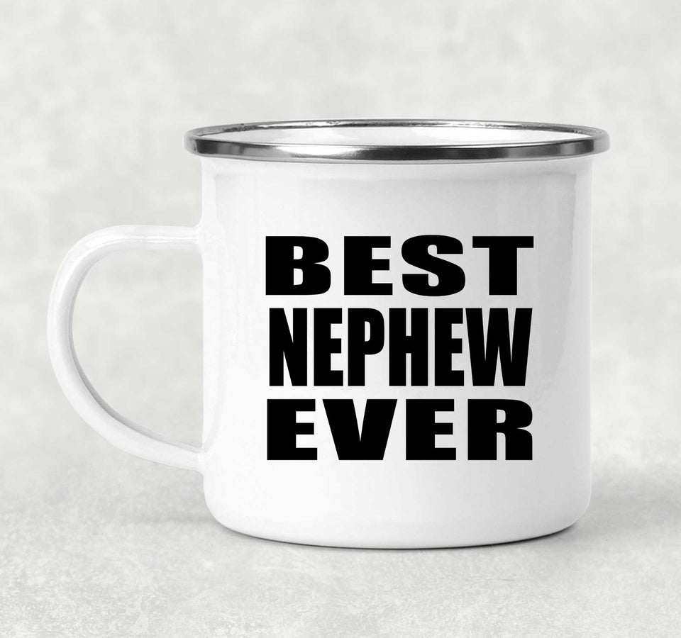 Best Nephew Ever - 12oz Camping Mug
